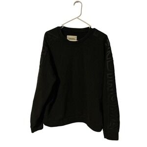 Fendi Roma Marc Jacobs Sweatshirt Mens Medium Black Logo Sleeve Crewneck Sweater